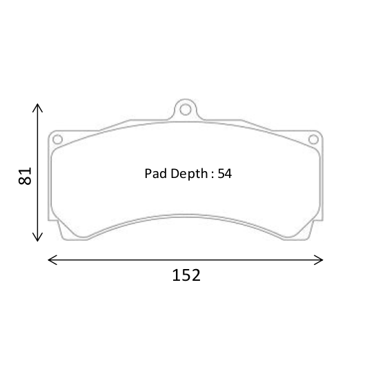 Winmax WMP819-16 Sportbremsbelag W5