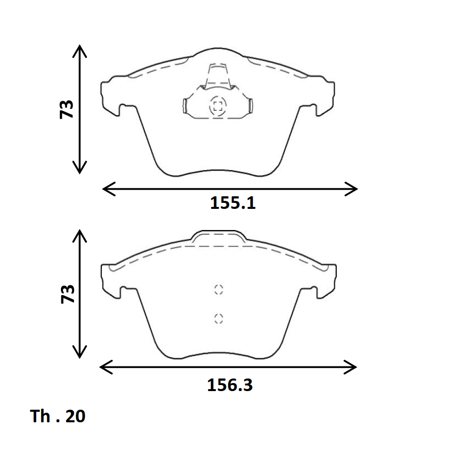 Cosworth StreetMaster Sportbremsbelag Golf 6R, TTS, TT 3.2