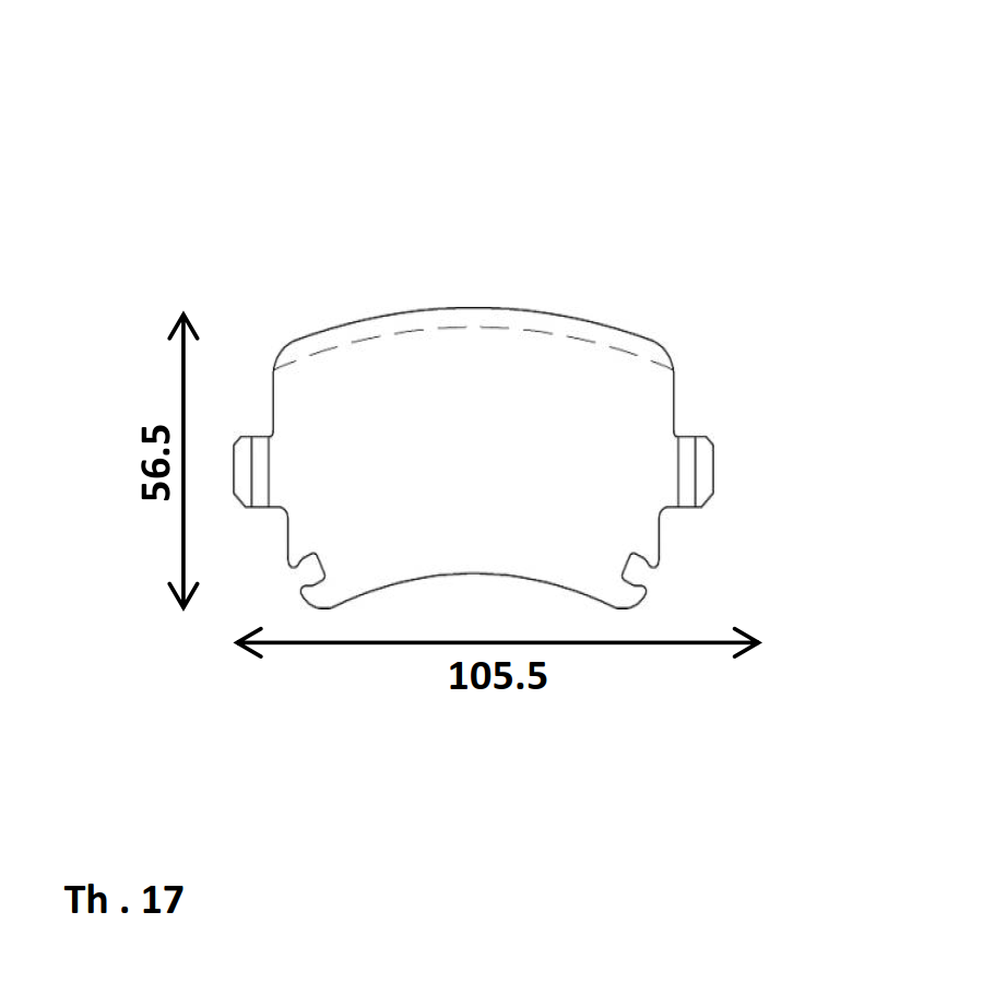 Cosworth StreetMaster Sportbremsbelag HA Golf 6 GTi / R / Scirocco / Leon 1P/5F Cupra / S3/RS3 8P
