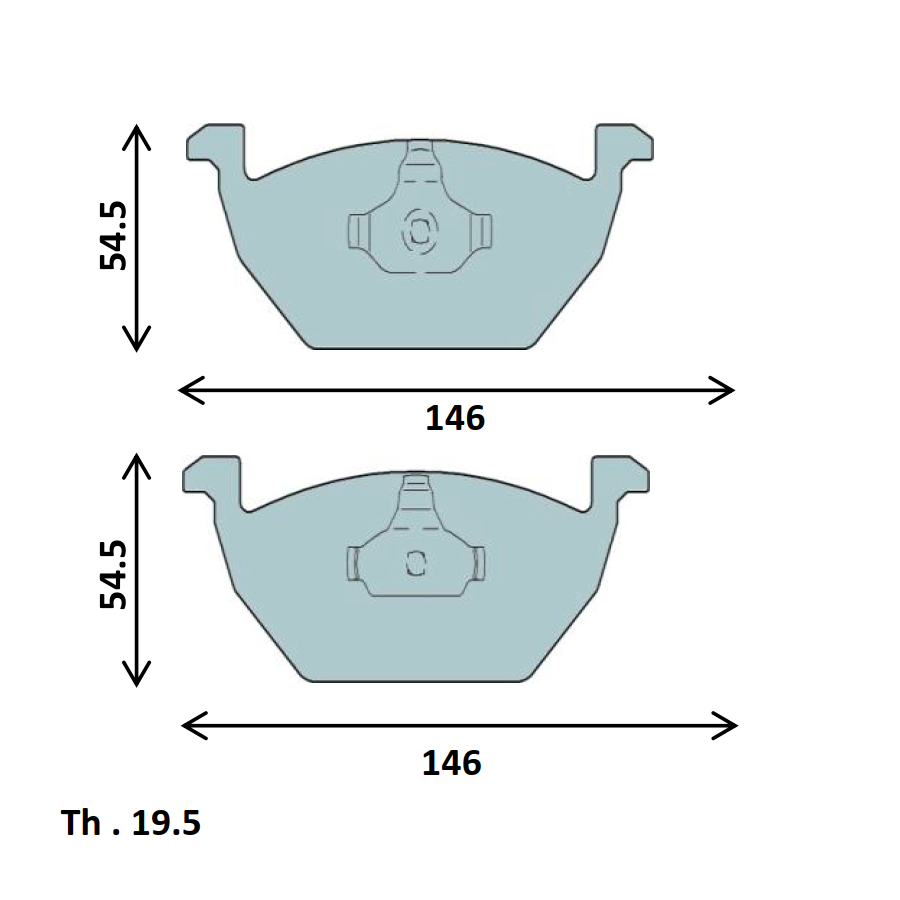 Cosworth StreetMaster Sportbremsbelag A3 / Leon / Fabia / Octavia / Golf 4/5/6 / Polo 9N / 1.4T-FSI / 1.9TDI