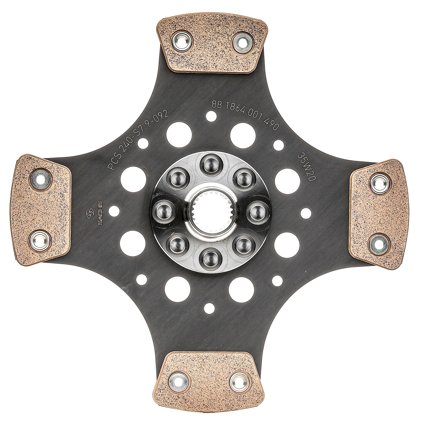 Sachs verstärkte Kupplungsscheibe sinter