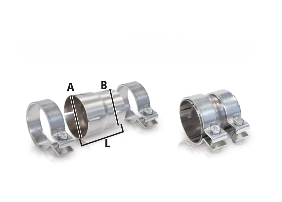 Auspuffadapterstücke